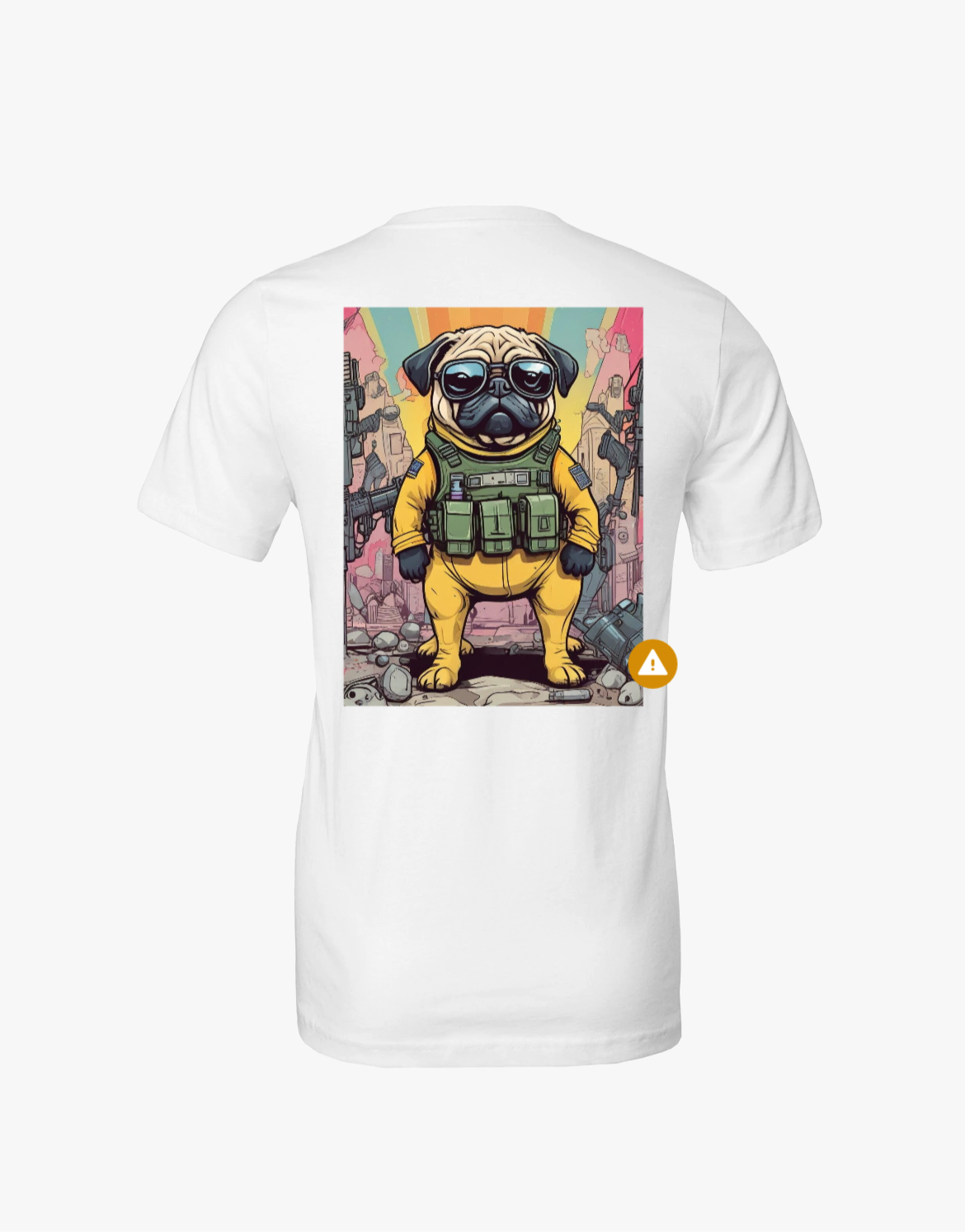 Operator Pug - White